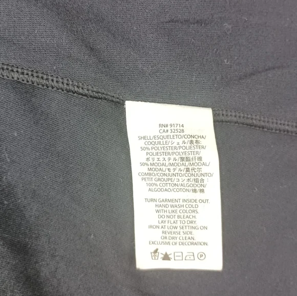 Armani Exchange Blouse In Black Size XS - Picture 5 of 5